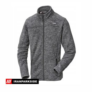 سویشرت زیپدار پارکساید - خاکستری